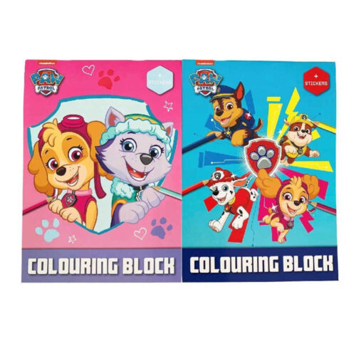 Paw Patrol Kleurblok + stickers