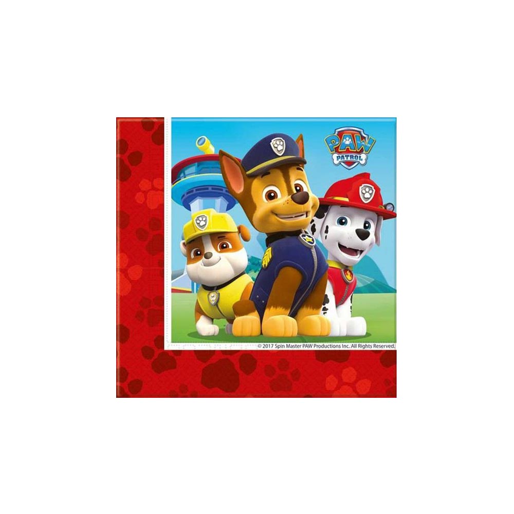 Paw Patrol servetten 20 stuks
