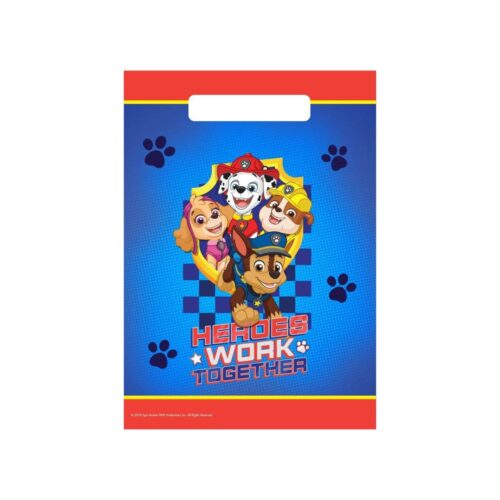 Paw Patrol Uitdeelzakjes 8 stuks