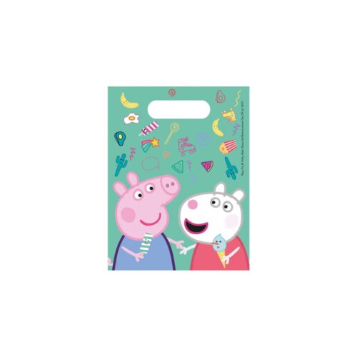 Peppa Pig uitdeelzakjes (6 stuks)
