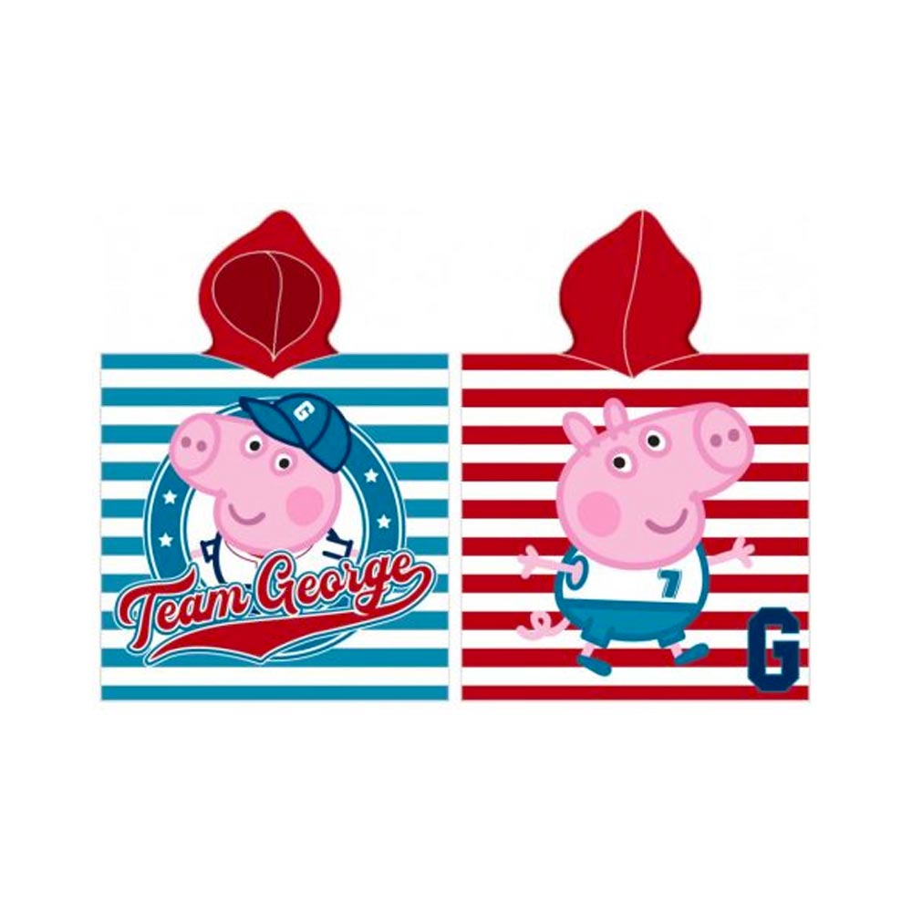 Peppa Pig Badponcho Team George