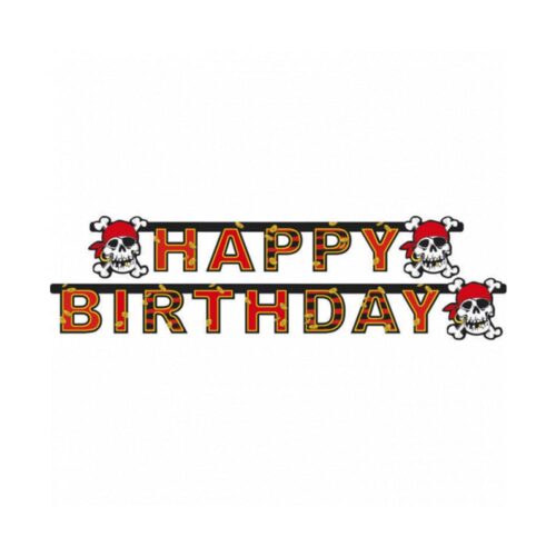 Piraten Happy Birthday Slinger