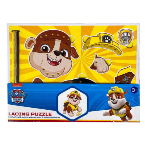 Paw Patrol Rubble Rijgpuzzel
