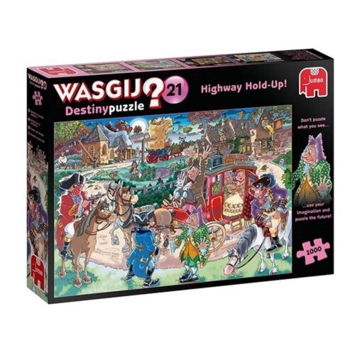 Wasgij Destiny Puzzel - Je geld of je rijbewijs (1000 stukjes)