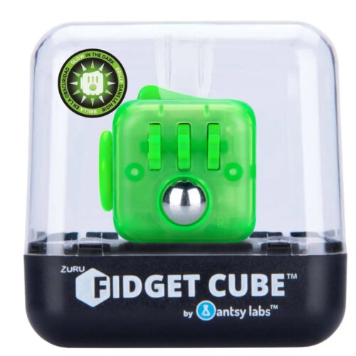 Fidget Cube Glow In The Dark friemelkubus - Kinderen - Volwassenen - ADHD