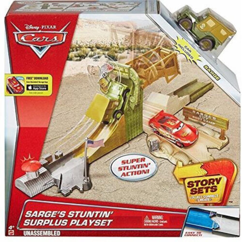 Disney Pixar Cars Sarge's Stuntin' Surplus