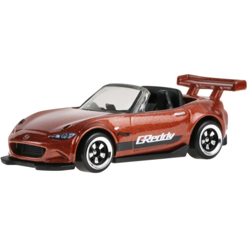 Hot Wheels 1/64 JKX56 2015 Mazda MX-5 Miata, brown *Compact Kings* GDG44-977Q