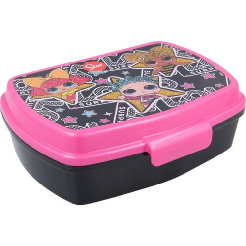 Stor brooddoos / broodtrommel LOL Surprise Junior 17 X 14 X 5,6 Cm Roze