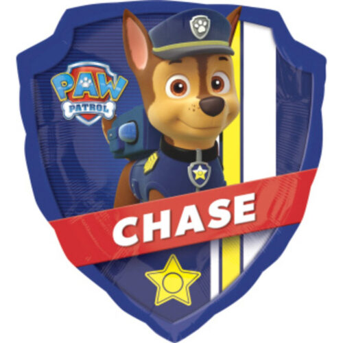 PAW Patrol - Ballon - Folie - Chase - 63cm - Blauw - 1 stuks