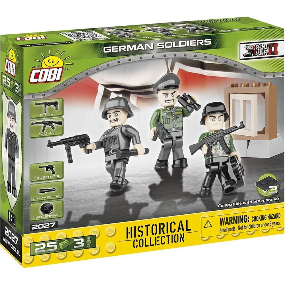 Cobi 25 Pcs Small Army /2028/ 3 Figuurtje met accessories