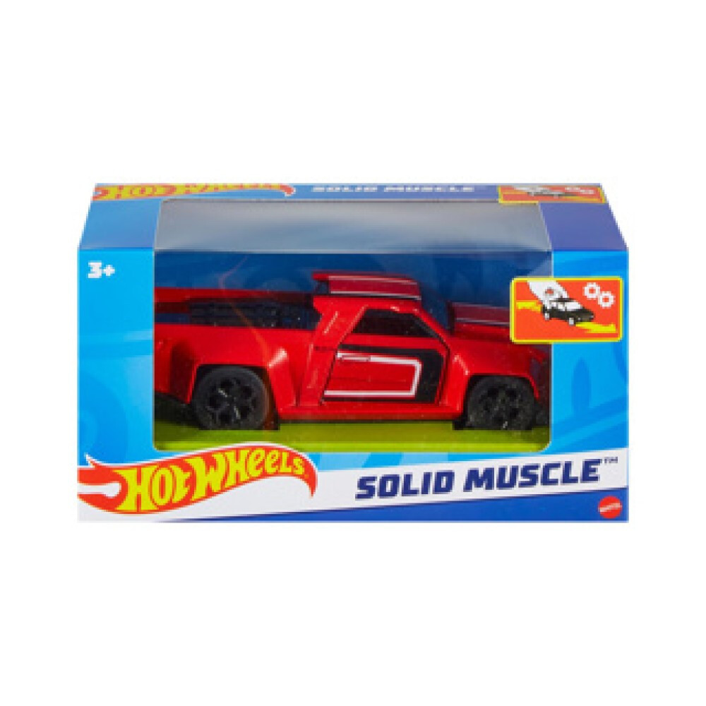 Hot Wheels 1:43 Pull Back Cars Assorti - Afbeelding 3