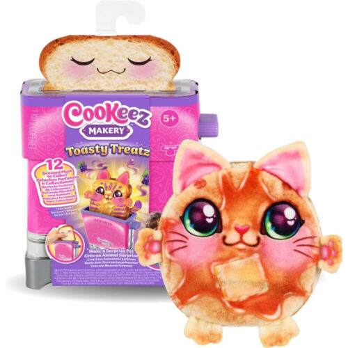 Cookeez Makery Toasty Treatz - Maak een verrassings pluchen dier