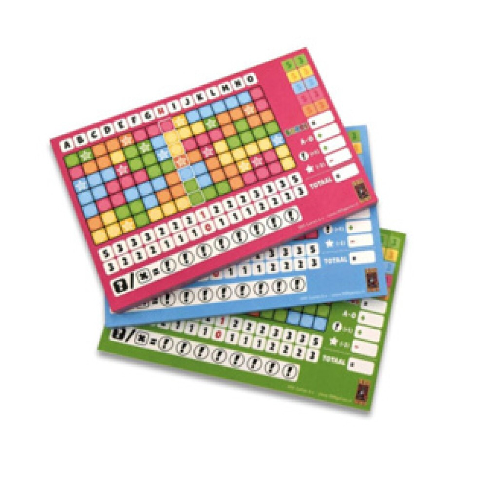 Spel Keer op Keer Scoreblok 3 Stuks Level 5,6,7 Level 5, 6 En 7