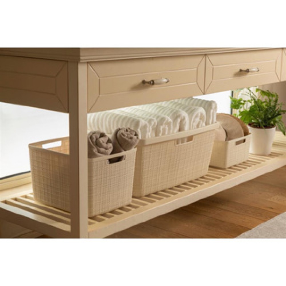 Curver Jute Mand 20 l off white - Afbeelding 4