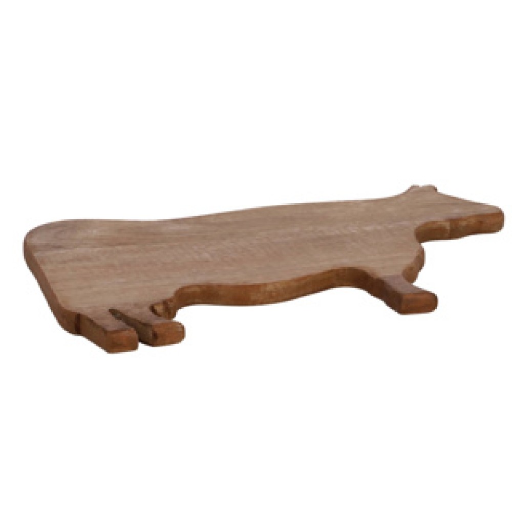 Borrelplank koe naturel mango 41x26x1,6 cm - Afbeelding 2