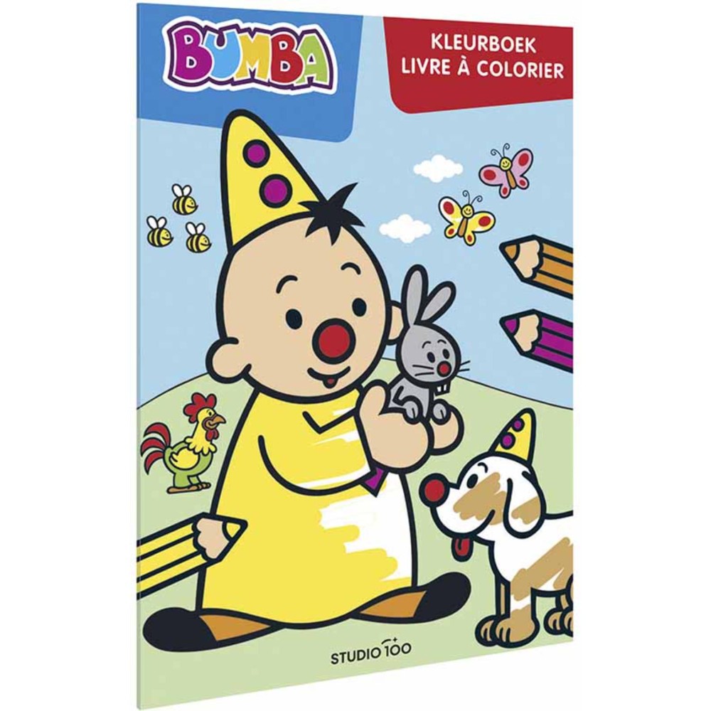 Bumba Kleurboek Dieren FSC Mix 70%