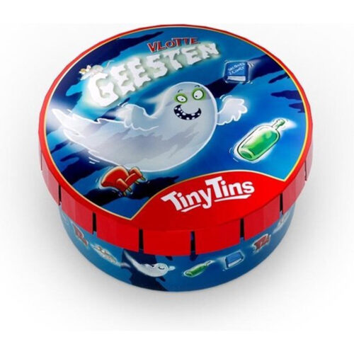 999 Games - Tiny Tins: Vlotte Geesten - Kaartspel - Ideaal om overal mee naartoe te nemen - Reisspel - Familiespel - Klein cadeautje