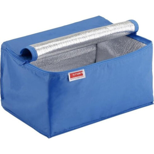 Sunware - Square koeltas blauw - voor vouwkrat 24L - 35,5 x 26,5 x 20 cm