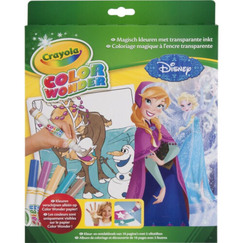 Crayola Color Wonder box set Frozen - Kleurboek incl. 5 Stiften