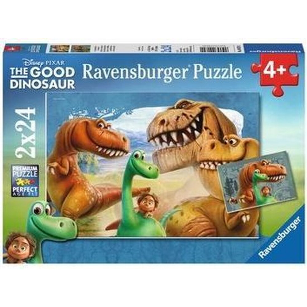 Ravensburger Disney The Good Dinosaur Speciale vriendschap - Twee puzzels van 24 stukjes