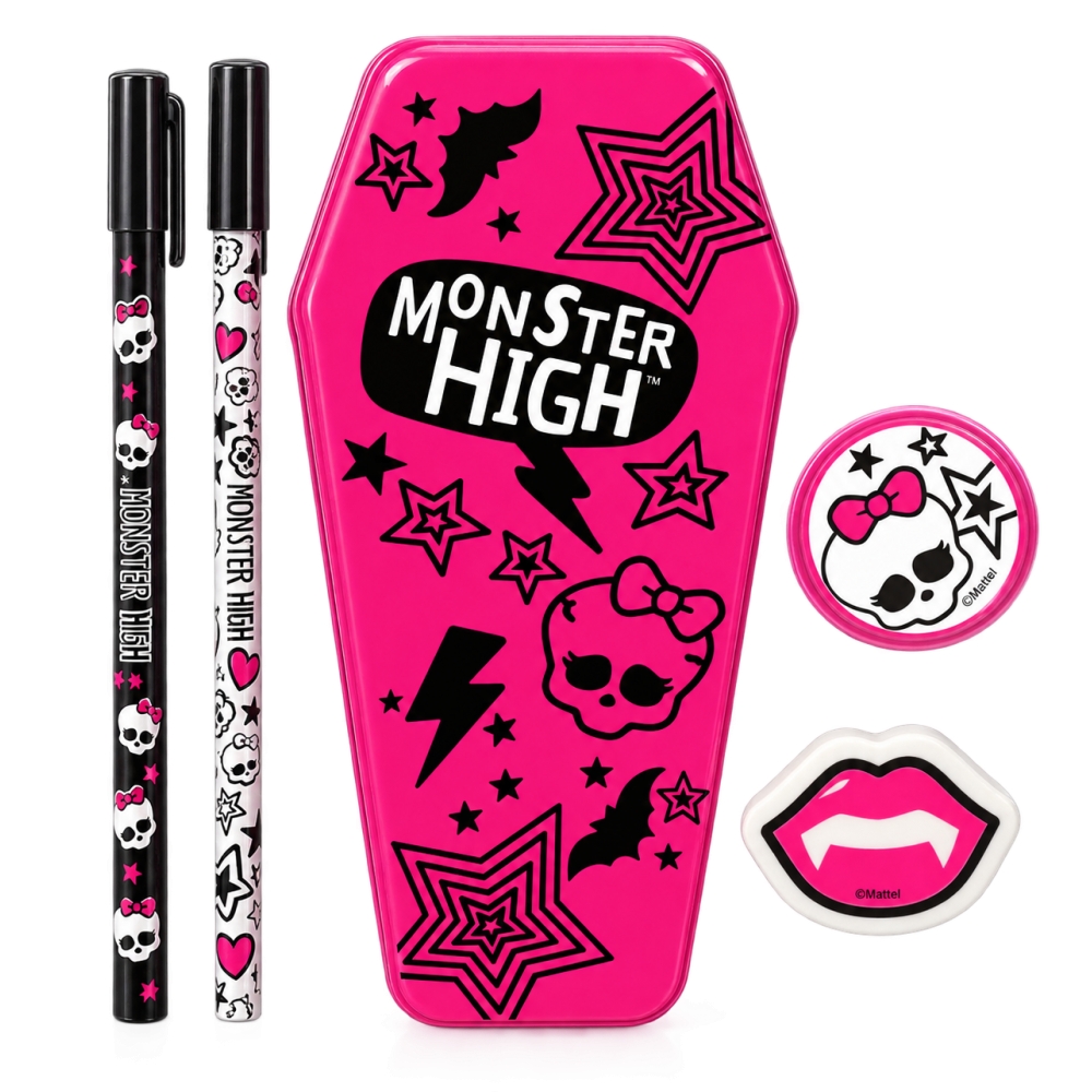Monster High Schrijfwarenset – 5-delig - Afbeelding 2
