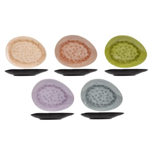 Bord melamine 15 x 11,5 cm streetfood go (assortiment ā willekeurige uitvoering)