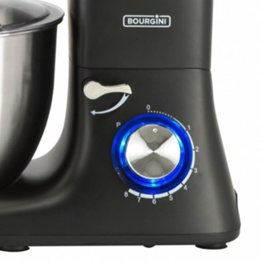 Bourgini Kitchen Chef Plus Keukenmachine 5,5 Liter zwart - Afbeelding 3