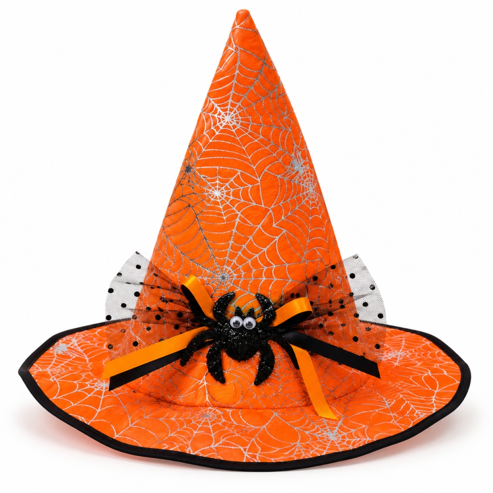 Halloween-Heksenhoed-Orange