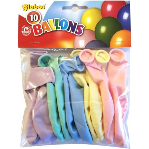 Globos Ballonnen 10 Stuks Pastel