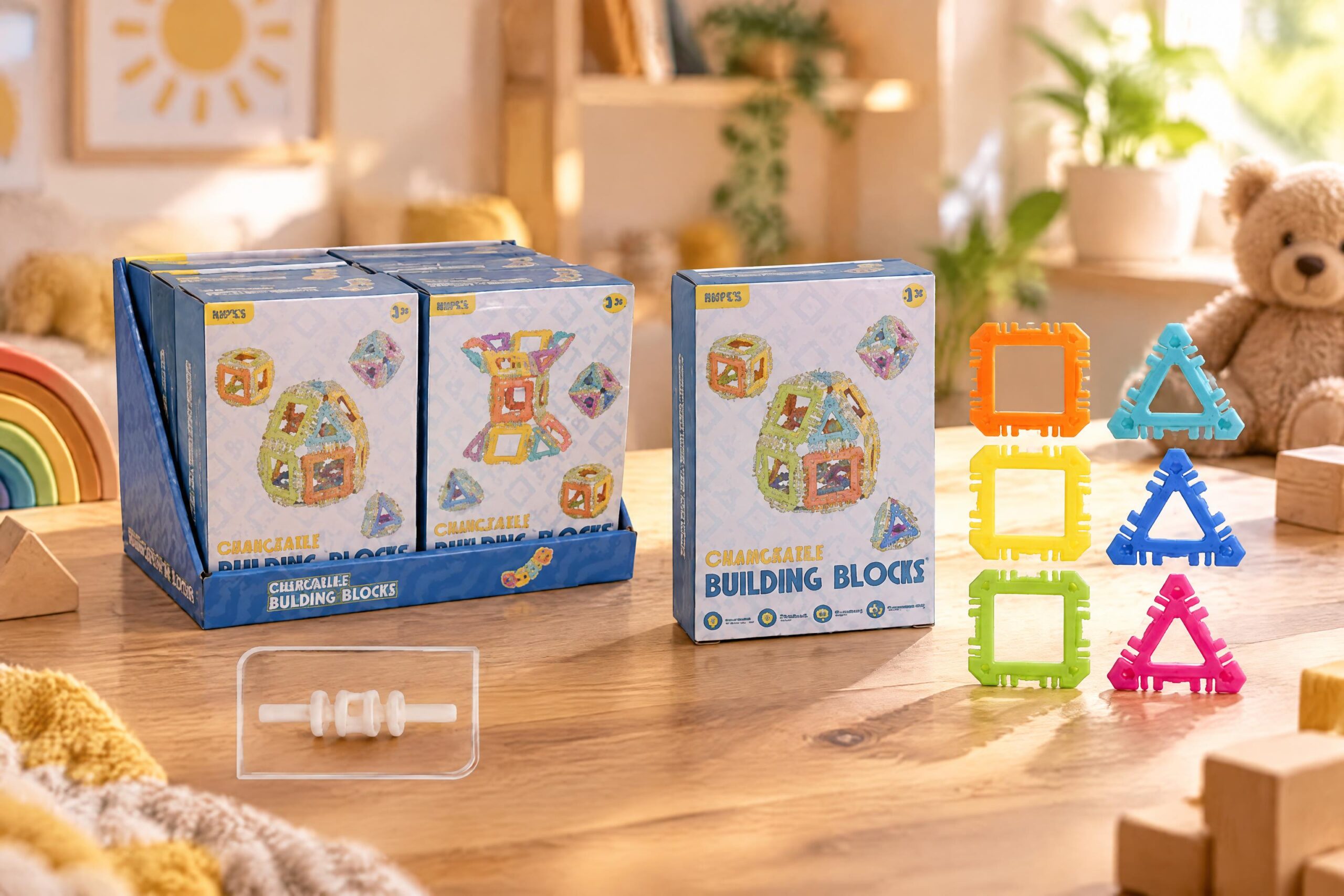 Bouwblokken set 80 stuks - Afbeelding 2
