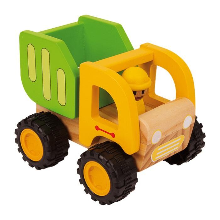 Houten kiepwagen